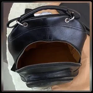 Patricia Nash | Bags | Patricia Nash Black Leather Backpack  display picture 1